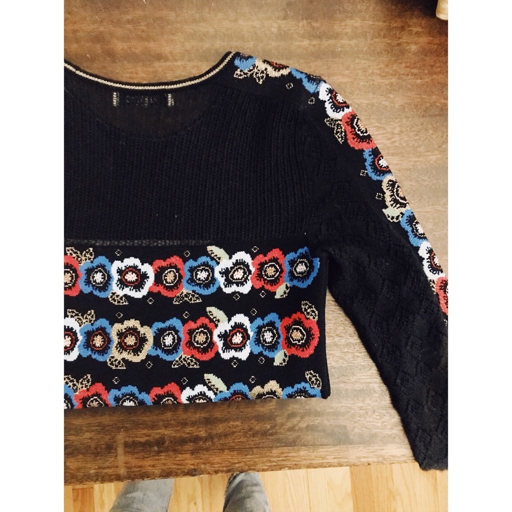 Valentino Floral Sweater